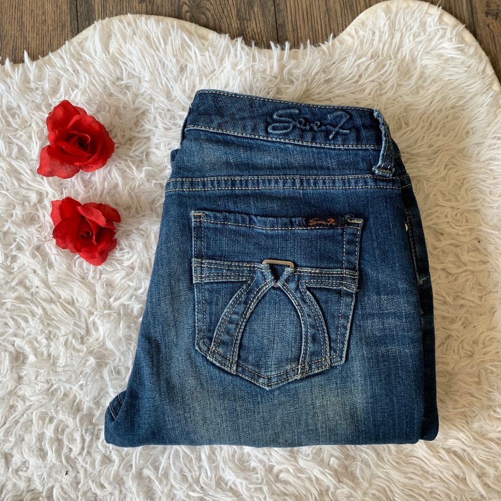 Seven7Jeans Sexy Pocket Detail Size 10 Must see!😍